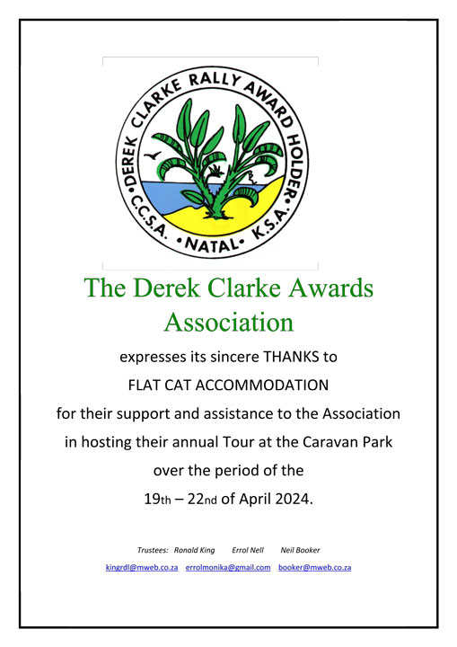 flatcat Accommodation, , DCAA Thank You